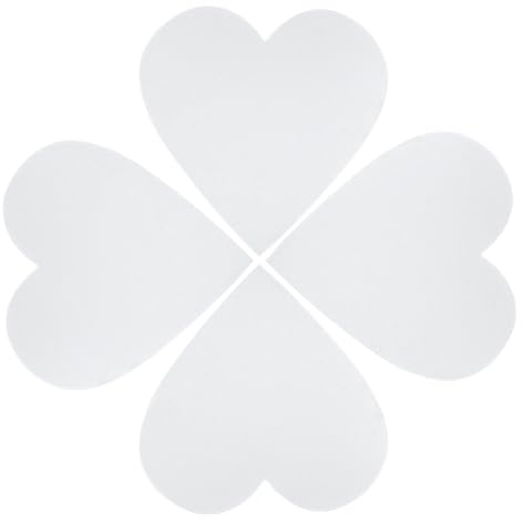 ZJIVQO 5PCS Mini Sponge Heart Painting Sponge Panel Blank Artist Sponge Board Thicken Art Painting Board Artist Paper for Artists Educators Students Beginners Amateurs