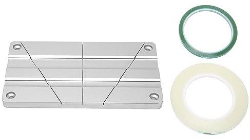 Sicheres Bandspleißset Aluminiumlegierungsblock Für Spulenkassetten Bandmedien 1/2 1/4 10 Zoll