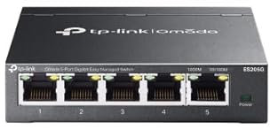 Omada ES205G, 5 Port Gigabit Easy Managed Switch