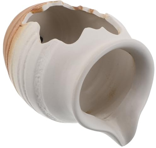 Veemoon Juego de 1 Jarra de cerámica para : Fuente Decorativa con Agua Corriente - Fuente hidropónica para pecera acuática de Patio, Incluye Filtro