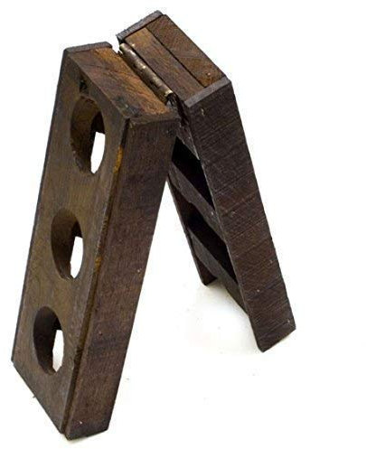 Piratenladen Original Champagner Rüttelpult für 6 Flaschen, Weinregal