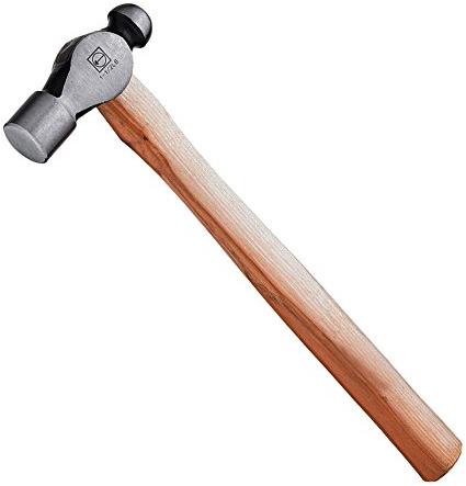 Ruthe 3010070119 Schlosserhammer 1 lbs englische Form VPA/GS mit Hickorystiel