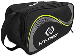 Hy-Pro Performance Fußballschuh-Tasche - Robuste, schnell trocknende Schuh-Tasche mit atmungsaktivem Mesh - Multi-Sport-Schuh-Aufbewahrungstasche aus starkem Nylon, mit praktischem Tragegriff