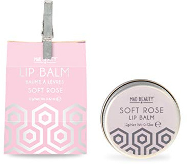 Splash Of Silver Lip Balm - Soft Rose