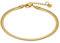 Heideman Armband Quinn Damen - Aus hochwertigem Edelstahl gold farbend poliert 2in1 Basic Armkette Sleek für Frauen doppelreihig perfekt zum layern verstellbar