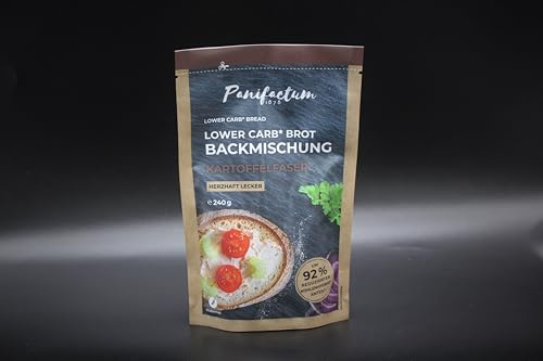 PANIFACTUM: Lower Carb Brot Backmischung - Kartoffelfaser 100g