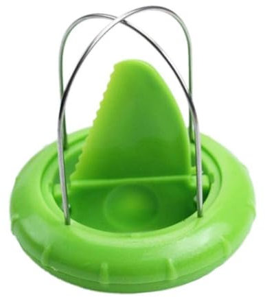 Rtyweth Éplucheur de kiwi 2 en 1, outil professionnel de coupe de kiwi, outil de coupe de kiwi amovible, noyau de tranche, torsade de noyau, creuser