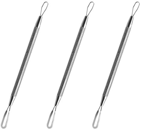 Herramienta de eliminación de puntos negros, limpiador de poros y extractor de comedones para cara y nariz, removedor de espinillas, recogedor Milia y exprimidor de manchas