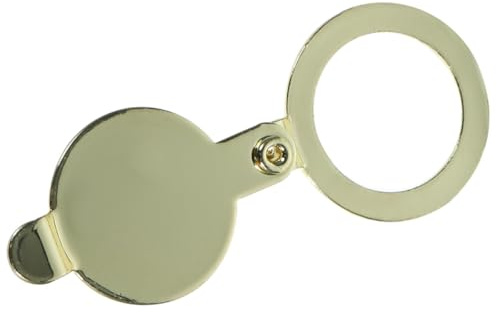 Sosoport Cache-jonction de porte en cuivre 16 mm chromé, protection pour intérieur, cache-intimité rotatif pour appartement, accessoire indispensable anti-regard, 1 pièce