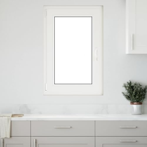 Sophrelle Ventana de sótano Manual RISOR 60 x 80 cm PVC y Vidrio Blanco,42047191