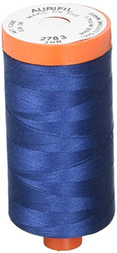 Aurifil Mako bomullstråd solid 50 W 1422yds medium delft blå