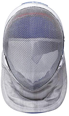 LEONARK Fäktning Saber Mask Fäktningshjälm CE 350N-certifierad National Grade Masque (Avtagbar, M)
