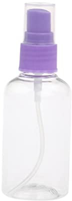 Beatifufu Travel Spray Bottle Fine Mist Refillable Plastic Perfume Atomizer Leak Proof Cosmetic Container for Essential Oils and Toiletries