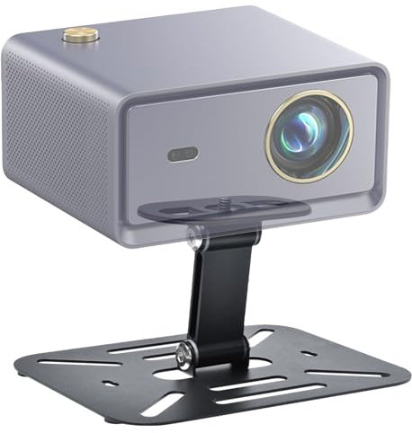 Chingcoo Projector Stand, Projektorhalterung, Beamer Halterung Wand, Beamer Ständer, Kleiner Desktop, Projektor Ständer, Projektor Halterung mit 1/4 Zoll Schraubschnittstelle (Schwarz)