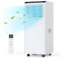 Mobile klimaanlage,9000 BTU Mobiles Klimagerät mit Abluftschlauch 4-in-1 Mobile Klimaanlage Silent <52 dB+ Fernbedienung | Fenster-Installationsset |24h-Timer Ideal für Haus/BüRo (9000 BTU)