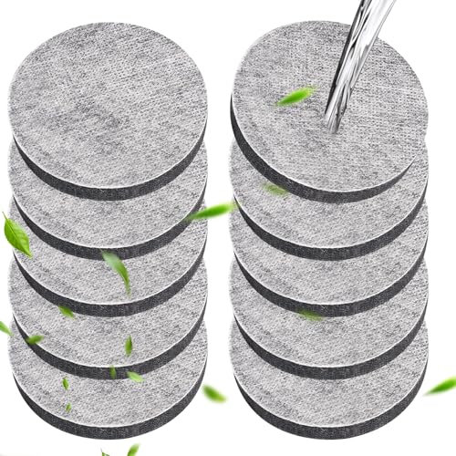 10 PCS Water Bottle Filter Discs Microdisc Filters Compatible with Brita Fill & Go Water Filter Bottles Carafes Reduces Organic Impurities in Drinking Water Faster Filtration Enhanced Durability
