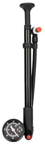 300PSI High Pressure Shock Pumps Front Fork With Gauge Bicycles Suspension Air For Fork & Rear Bike Air Pumps Bike Accessory