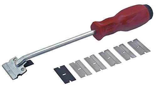 Lisle 52000 Razor Blade Scraper,Red