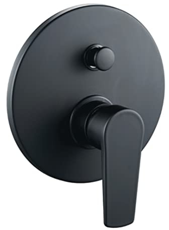 Ogomondo Miscelatore Doccia Ad Incasso Da Parete Con Deviatore Africa Rubinetto Nero