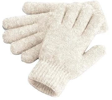 Beechfield® B387 Cosy Ribbed Cuff Gloves - Almond Marl