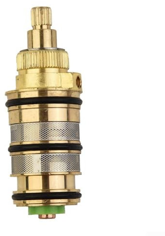 Rubinetto termostatico per vasca da bagno, cartuccia termostatica per doccia, valvola in ottone, maniglia di ricambio per barra di riparazione