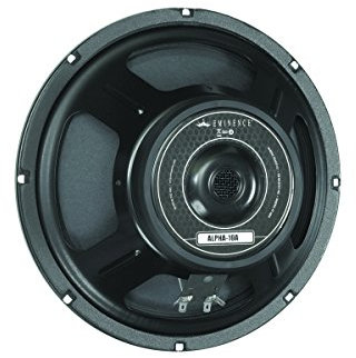 Eminence American Standard Alpha-10A 10 Mid-Bass Pro Audio Speaker, 150 Watts at 8 Ohms, Black
