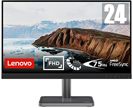 Lenovo - L24i-30 Monitor - 23.8 - 75 Hz Refresh Rate - Eye Comfort Certified