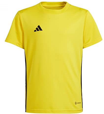 adidas Unisex Kids Jersey (Short Sleeve) Tabela 23 Jersey, Team Yellow/Black, IA9156, 164