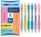 PILOT G-2 Gel-Tintenroller, einziehbar, 0,7 mm Spitze, Kissen-Packung, 6 Stück, Metallic-Töne
