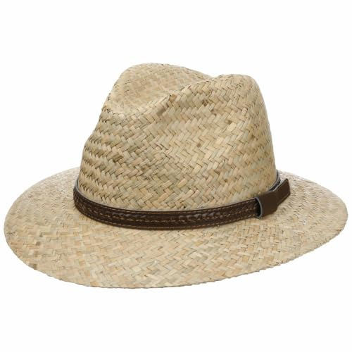 Lipodo New Steven Traveller Straw Hat Men/Women Nature 6 3/4-6 7/8