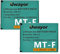 Uwayor 2 Stück für AVM Fritz!Fon MT-F / M2 / C4 / C5, 2 x Ersatz-Akku für Original AVM Fritz Fon 312BAT006, 312BAT016(1600mAh)