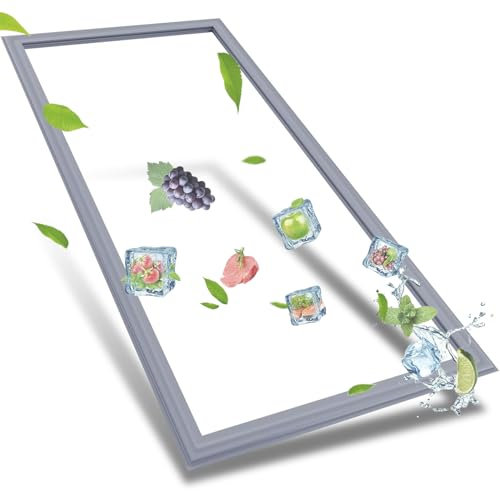 AWFOM Universal Türdichtung Dichtung Gefrierteiltürdichtung Kühlschrankdichtung Gefrierteil Türrahmendichtung Magnetdichtung