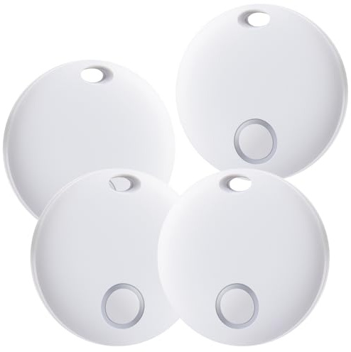 Bestray Smart Tag Tracker, Schlüsselfinder Kompatibel mit Apple Find My (nur iOS), Item Finder für Schlüssel, Rucksack, Gepäck, IP67 Wasserdicht