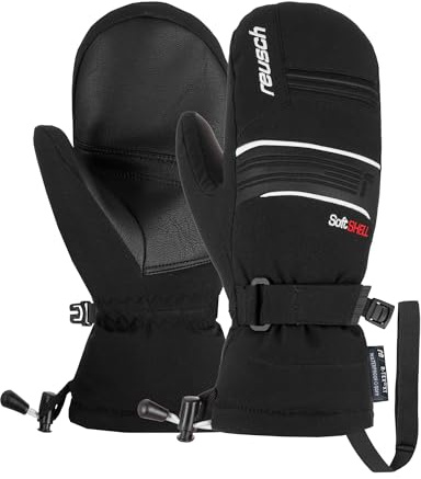 Reusch Ski-Fäustlinge für Kinder | warm & wasserdicht mit Softshell