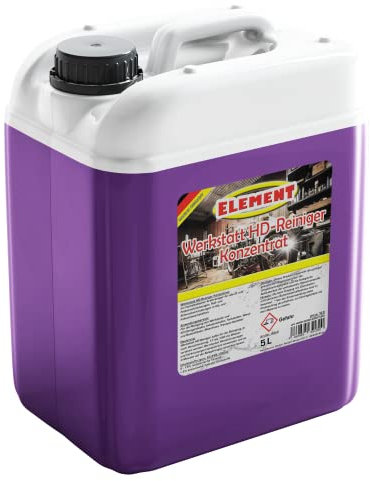Detergente per officina, concentrato, 5 litri, sgrassatore, detergente a freddo, detergente HD, detergente multiuso, detergente ad alta forza di rimozione dello sporco, pulitore per pavimenti,