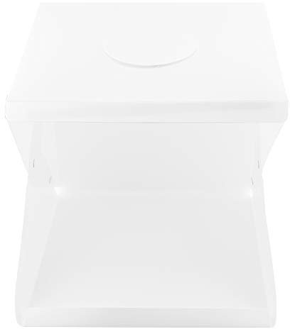 Caja De Luz Para Fotografía, Mini Caja De Luz Para Estudio Fotográfico, Caja De Luz Para Fotografía Plegable Portátil Con Kit De Bolsa De 2 Fondos, Caja De Iluminación Para Fotografía De Estudio Fotog