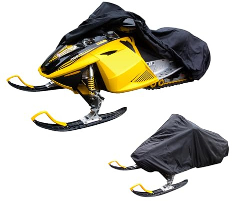 Budge SM-4 Sportsman snöskoterskydd, vattentät, svart, XL: passar snöskoter 368,3 cm L x 129,5 cm B x 121,9 cm H