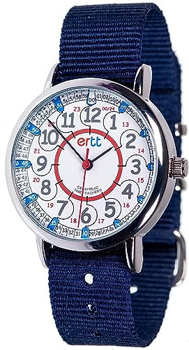 EasyRead Time Teacher - Teaching Watch For Kids - Boys & Girls Analog Watch - Learn to Tell The Time