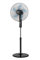 Orbegozo SF 1140, Ventilador de pie, 3 velocidades, 45 W, 5 aspas de 40 cm de diametro, cabezal oscilante, base redonda, muy silenciosa, altura 128 cm, color negro