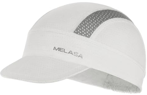 Cycling Caps Under Helmet, Cooling Mesh Bike Skull Cap with Sun Visor