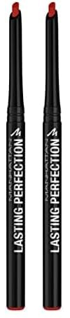 Manhattan Lasting Perfection Lipliner, Fb. 45 Epic Burgundy, langanhaltender und deckender Konturenstift, 2 g, 1 Stück (2er Pack）