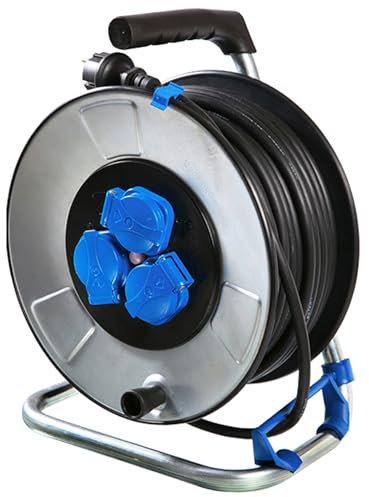 Bachmann 398.180 Kabeltrommel 40 m schwarz