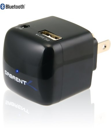 Sabrent Bluetooth Wireless Adapter for Home Stereo, Portable Speakers, Headphones And any other 3.5mm Audio input Device (BT-AUDIO)