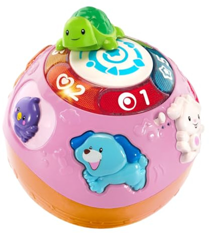 Vtech Baby Crawl & Learn Bright Lights Ball pink, English