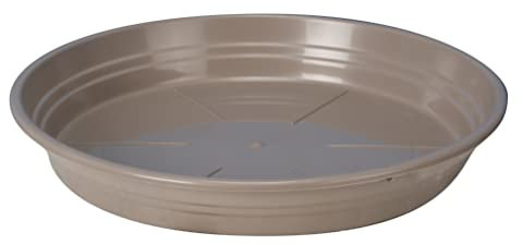 Soucoupe Ronde, 17 Diamètre, Taupe