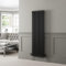 DuraTherm® 1600 x 470mm Black Traditional Vertical Designer Radiator Double Column Colosseum Cast Iron Style Central Heating Panel Radiators Rad