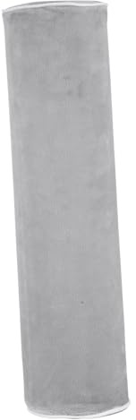 Zerodeko Memory Foam Cylinder Pillow 16.93X3.94 Inch Round Neck Roll Pillow for Cervical Spine Support and Lumbar Relief with Removable Washable Cover for Sleeping Comfort