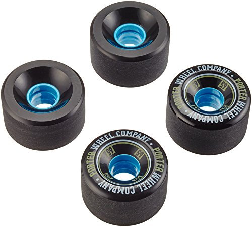 LIGHT BOARD CORP Porter Mini Monkey Wheel 6541mm 80a Hardgoods Street Zubehör, Black, 65 x 41.5 mm