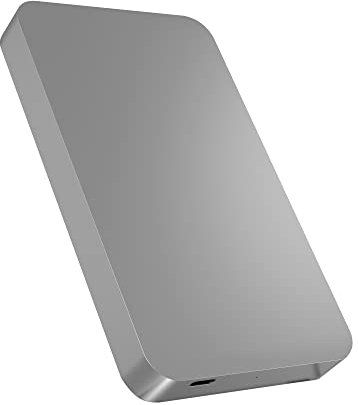 ICY BOX IB-247-C31 Externes 2,5 Zoll Gehäuse für Festplatten und SSD, USB-C 3.1 (Gen2, 10 Gbit/s), vollständig aus Aluminium, Silber