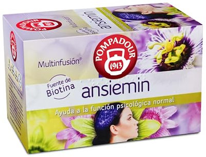 Pompadour Infusión Ansiemin, 20 uds